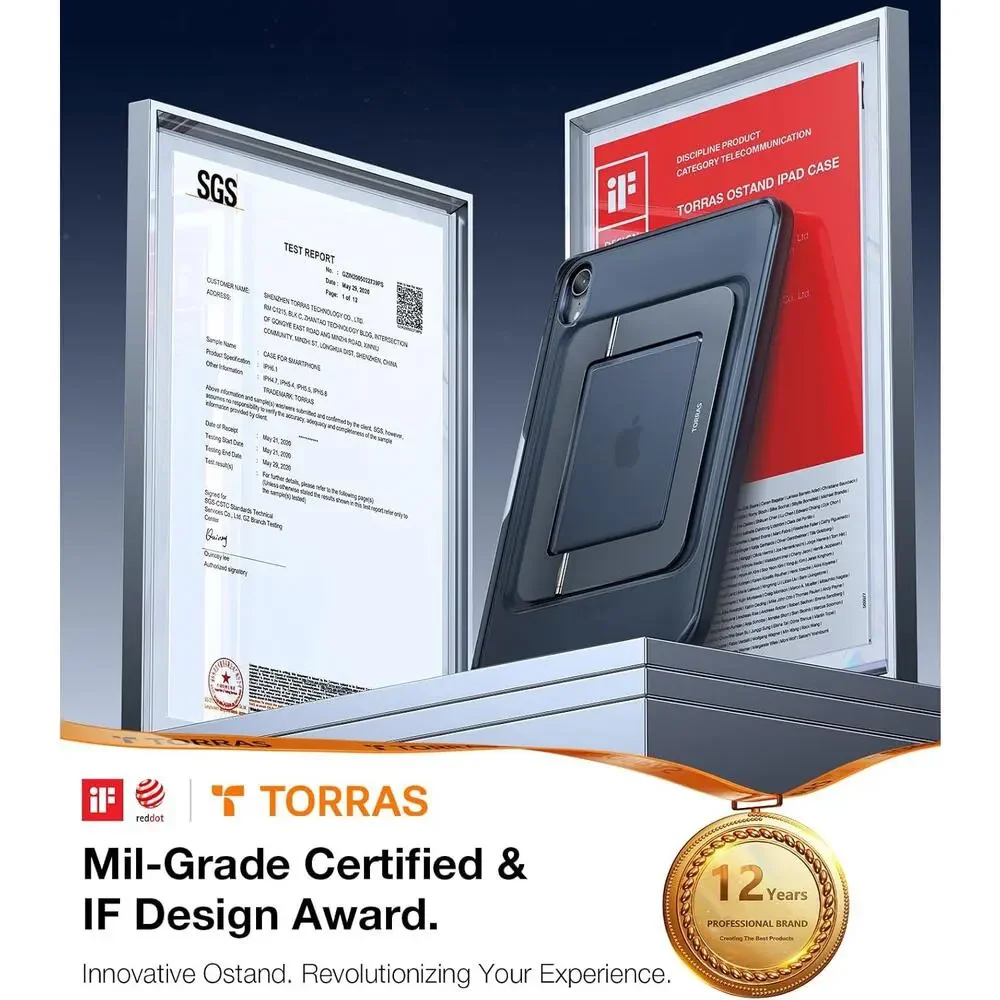 TORRAS For IPad Air 5th (2022) / 4th (2020) Generation 10.9 Inch Case